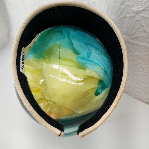 Adidas Black Visor White Embroidered Logo Visor Hat - Picture 6 of 8